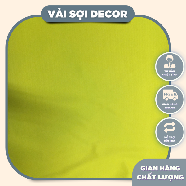 Vải phông nền màu vàng cúc ( 1 m dài x 1,6 m ) | Lazada.vn