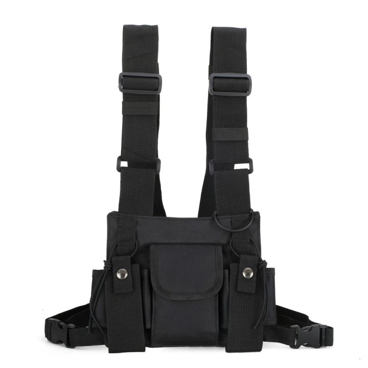 Radios Pocket Radio Chest Harness Chest Front Pack Pouch Holster Vest ...