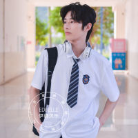 Edbelle JK uniform college style graduation shirt class uniform student uniform junior high school class uniform Sports School Uniform suit