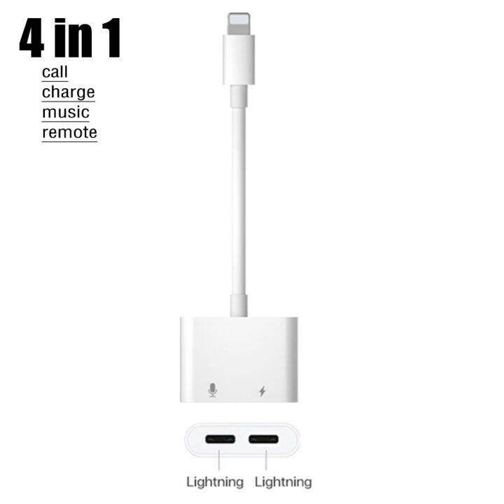 iPhone Splitter Lightning Adapter iPhone 7 8 X XR 11 pro XS Max