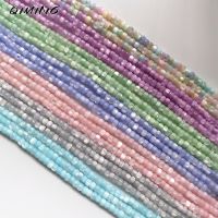 3X4mm 130-140pcs/strand Natural Shell Beads Pearl Beads Glitter Rainbow Color Spacer Beads DIY Jewelry Making Bracelets Necklace