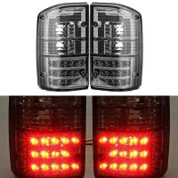 1Pair LED Tail Light Rear Bumper Brake Lamp 26555-05J00 26550-05J00 Smoked for Nissan Patrol GQ 1988-1997 Series 1 2