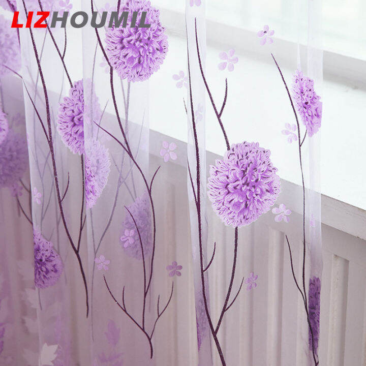 lizhoumil-พิมพ์-tulle-หน้าจอหน้าต่างแบบโปร่งใสระเบียงห้องนอนผ้าม่าน