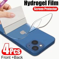 Hydrogel Film for IPhone 12 13 Pro Max Mini Screen Protectors for IPhone 11 14 Pro XS Max XR X 6 7 8 Plus SE Back Film Not Glass
