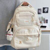 Large-capacity schoolbag female Korean all-match high school students college students net red shoulder bag Mori trend brand junior high school students