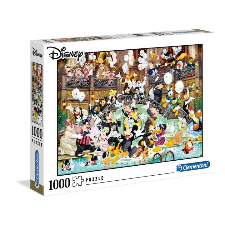 [สินค้าพรีออเดอร์] Clementoni Disney jigsaw puzzle จิ๊กซอว์นำเข้า 1000