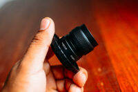 (For Canon EOS M Mirrorless)เลนส์มือหมุน ละลายหลัง รูรับแสงกว้าง 25mm F1.4