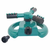 Garden Watering 360 Degree Circle Rotating Water Sprinkler with Hose quick connector Irrigation System Grass Lawn