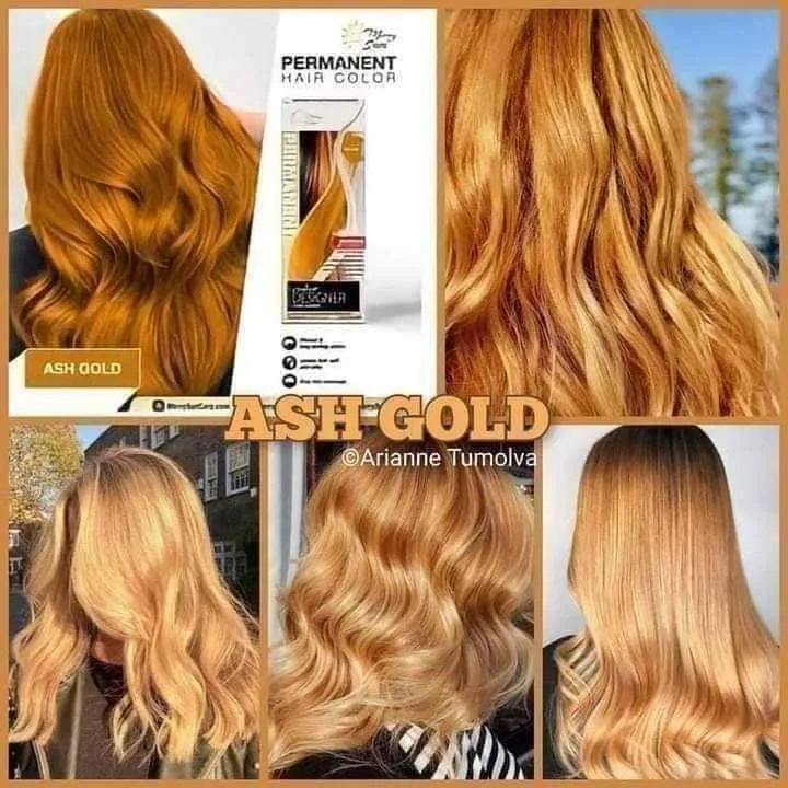 Original Pernament Ash Gold Hair Color Piso Deal! | Lazada PH
