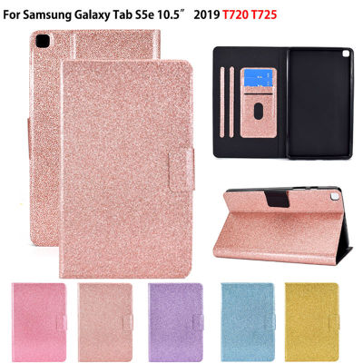 Glitter Case สำหรับ Samsung Galaxy Tab S5e 10.5 2019กรณี SM-T720 SM-T725 T720 T725 Cover แท็บเล็ตป้องกันฝาครอบปลอก