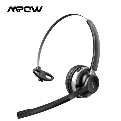 Mpow HC3 Trucker Bluetooth Headset Dual Microphone Noise Canceling Handsfree Bluetooth 5.0 Headphones for Truck DriverBusiness