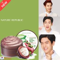 Nature Republic Mangosteen&amp;Aloe 92% Soothing Gel เจลว่านหางจระเข้ผสมสารสกัดจากมังคุดบำรุงผิวหน้าผิวกายสูตรพิเศษจากเกาหลี