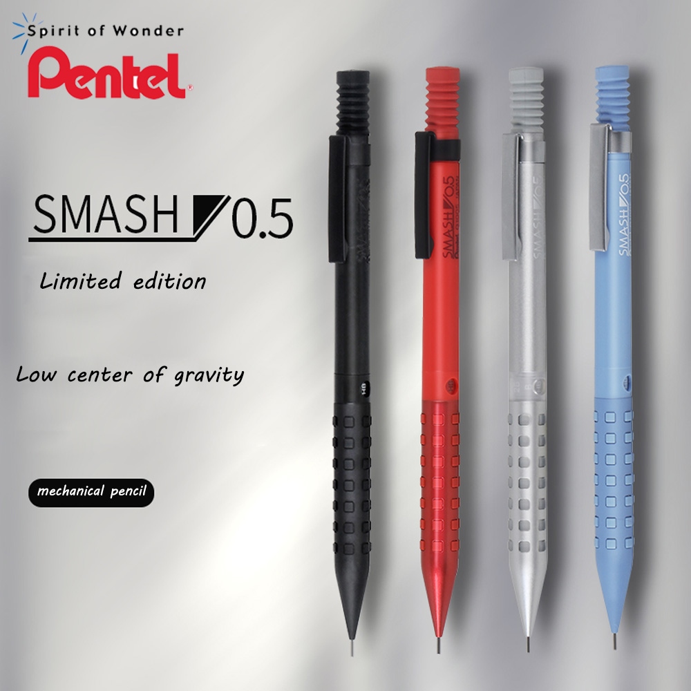 Pentel mechanical pencil smash 0.5mm Q1005-13A red metal 