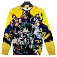 Sudadera con estampado 3D de Mijn Hero Academia, sudadera con estampado 3D de Ronde hals, Midoriya, Izuku, Alle, Vrouwen, Harajuku, Kleding