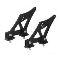 5Quot; Universal Car Cnc อลูมิเนียมอัลลอยด์ด้านหลัง Wing Trunk Racing หางสปอยเลอร์ขา Mount Brackets S