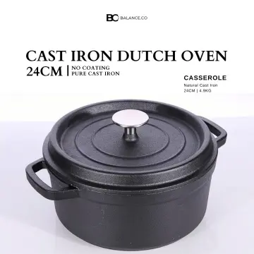 Dutch oven 3 qt Pure cast iron Campfire