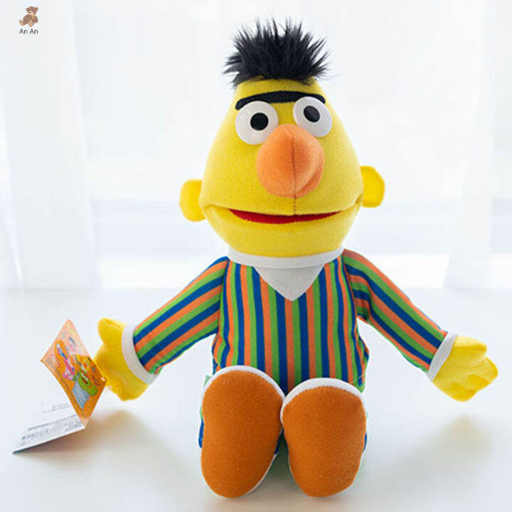 ana-ตุ๊กตาตัวการ์ตูน-sesame-street-น่ารัก30cm-ของเล่นตุ๊กตาผ้ากำมะหยี่ของขวัญคริสต์มาสสำหรับเด็กใหม่