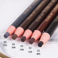 (3ชิ้น22บาท) เกรด A Eyebrow Pencil ดินสอเขียนคิ้วเชือก สีน้ำตาลเข้ม