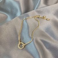 [COD] adjustable snake bone simple bracelet female ins niche design net red cold versatile hand