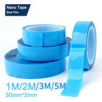 Thickness 2mm Ultra-strong Blue Film Double Sided Adhesive Tape Home Appliance Waterproof Wall Stickers Home Improvement Resistant Tapes