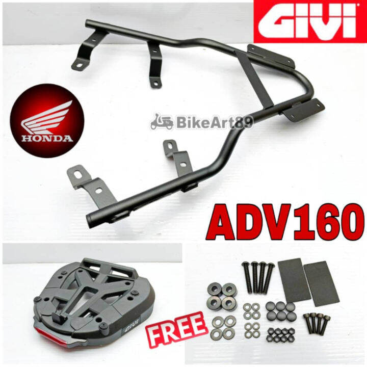 Original Givi Monorack Honda Adv Heavy Duty Xtreme Special Rack With Spotlight Srx S Adv