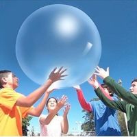 40/50/70cm Middle Inflatable Water Balloon Ball TPR Bubble Ball Without Air Pump Outdoor Water Park Parent-child Toys Balloons