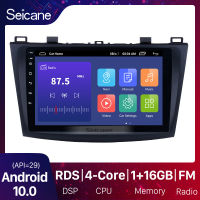 Seicane 9นิ้ววิทยุติดรถยนต์เครื่องเล่นหน้าจอสัมผัสAndroid 9.1วิทยุติดรถยนต์สำหรับ2009 2010 2011 2012 MAZDA 3 GPS Sat Nav Bluetooth WIFI USB