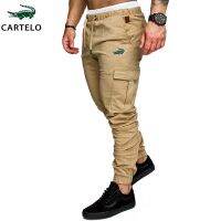 CARTELO 2023 New Casual Sport Brand Pants Mens Cotton Breathable Running Training Pant Trousers Quick-Drying Gym Jogging Pants