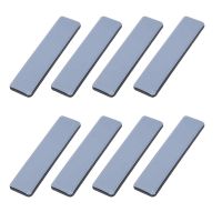 ۩┇ 8Pc Furniture Glides Rectangle Furniture Sliders 25mm x 100mm Self Adhesive Furniture Moving Sliders for Floor Protector