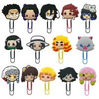 1pcs Hot Cartoons Movies PVC Bookmarks Page Holder Paper Clip Shool Office Supplies Student Stationery Acessories Gift