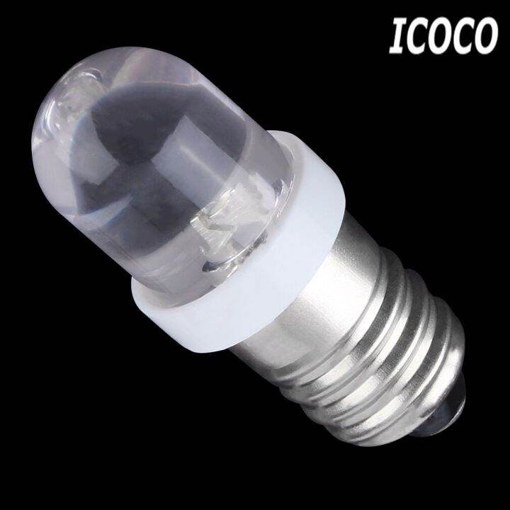 hot-on-sale-yanjina85828158-icoco-1ชิ้น-e10ใช้พลังงานต่ำ-led-สกรูอุปกรณ์บอกความเป็นด่างหลอดไฟสีขาวเย็น6v-24v-dc-หลอดไฟส่วนลด