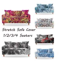 Mandala Sofa Covers Slipcovers Elastic Stretch Bohemian Trippy Sofa Cover Living Room Couch Cover Armchair Cover