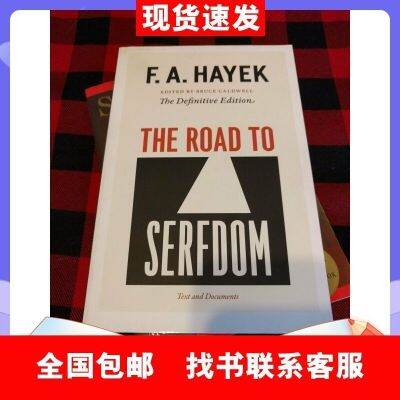 จุดถนนสู่การเป็นทาสโดยหนังสือทางกายภาพ F-A-Hayek