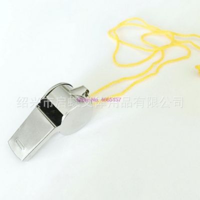 by dhl or ems 500pcs Rugby Party Training Metal Referee Sport Whistle School Soccer Football Survival kits