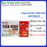 HOẠT HUYẾT TIỀN ĐÌNH Anpharco - Cải thiện rối loạn tiền đình rối