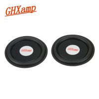 GHXAMP 95MM 4 inch Rubber Bass Vibration Plate Diaphragm Woofer Radiation Passive Radiator Speaker For Subwoofer DIY 1 Pairs