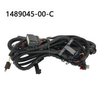 1PC สำหรับ Tesla รุ่น Y สีดำกันชนหน้าสายไฟ ABS สำหรับ Tesla รุ่น Y # 1489045-00-C ติดตั้งง่าย