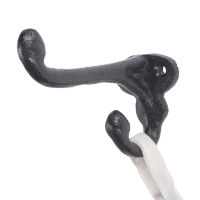 5pcslot Cast Iron Hooks Wall Mounted Wall Hangers Simple Design HatClothesCoatsBagstowel Kitchen Bathroom Home Decoration