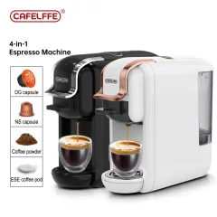 HiBREW Coffee Machine Cafetera Hot/Cold 5in1 Multiple 19Bar Dolce Gusto  Milk&Nexpresso Capsule ESE pod Ground Coffee H3A