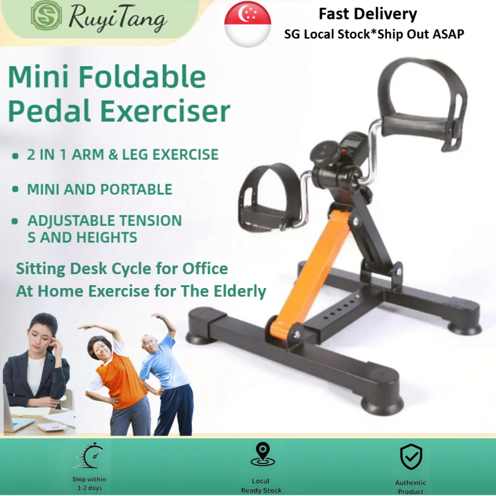 Mini Portable Pedal Exerciser home fitness exercise equipment Bike