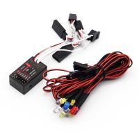 ﹍℗ FZD LED Controller Module Light System Linkage for X4 X6 X6P Transmitter JJRC Q65 MN90 1/10 1/8 TRX4 Axial SCX10 D90 RC Car Boat