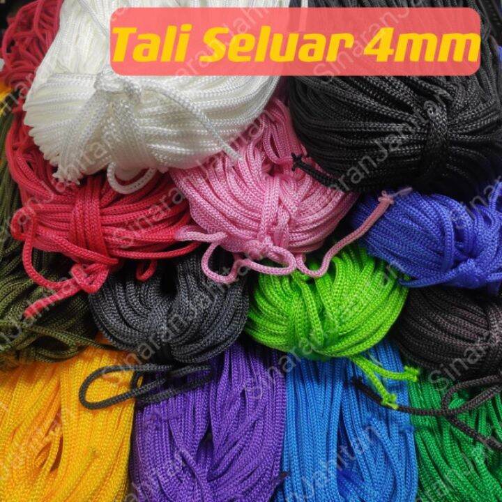 Tali seluar 4mm / Tali Ikat Seluar / 4mm rope for pants nylon Rope Trek ...