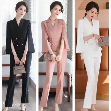 Buy White Blazer And Pants For Women online