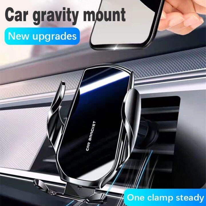 new-mirror-car-mobile-phone-holder-navigation-gravity-sensing-air-outlet-clip-universal-mobile-phone-holder-automotive-supplies-car-mounts