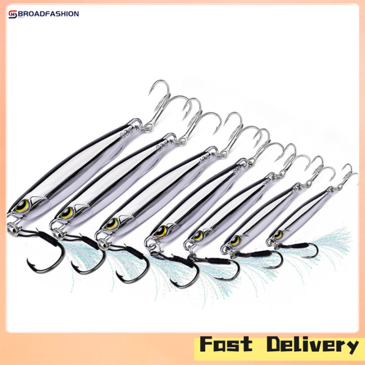 Broadfashion Fishing Lures Minnow Lures Surf Fishing Sriper Lures Saltwater  Minnow Lures Mustad Hooks Jerkbait Topwater Popper Plugs