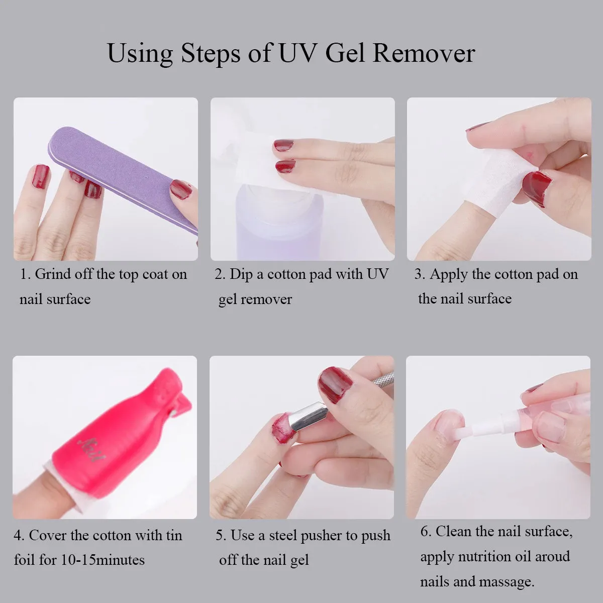 JOSLOVE 160ml Gel Nail Remover gel nails Remove False Nails Pump Bottle Gel  Clear Dust Dirt Brush Cleanser Professional Manicure | Lazada PH