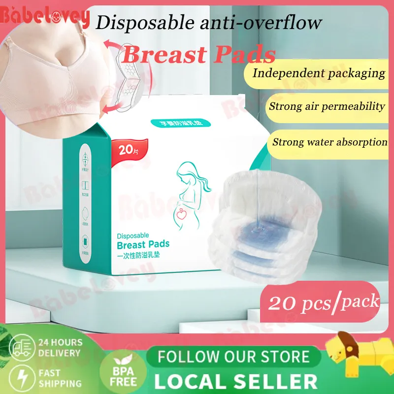 20 PCs Breastfeeding Nursing Disposable Pads