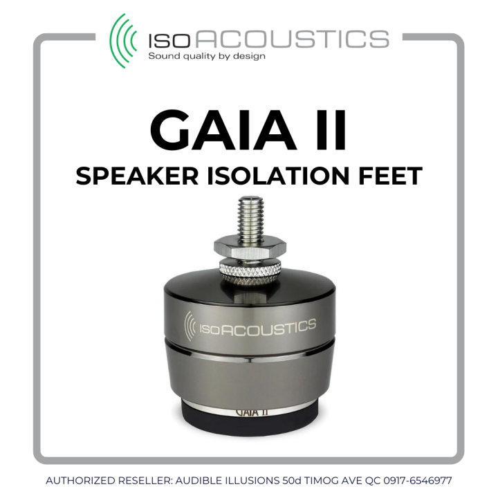 Iso Acoustics Gaia II Speaker Isolation Feet Lazada PH