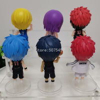 6pcslot Kurokos Basketball Anime Figure Kuroko Tetsuya Action Figure Aomine Daiki Kise Ryota Kagami Taiga Figurine Model Toys