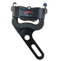 Motorcycle CNC rear brake system adapter bracket for 100mm brake calipers with 8.7 220mm brake disc for Honda Yamaha scooter